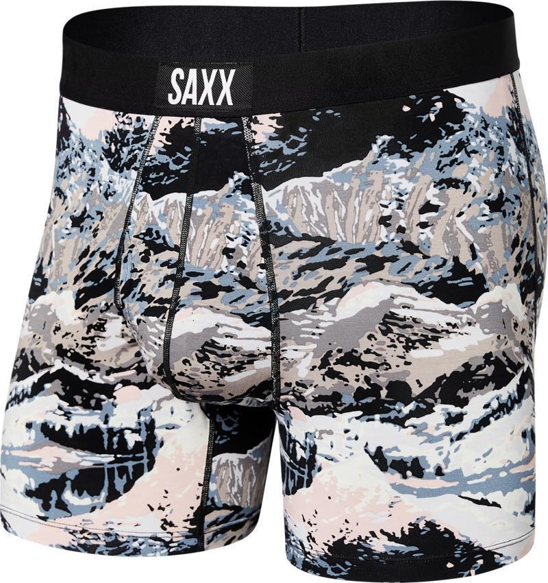 Ultra Super Soft Boxer Brief Fly, 5" Inseam - Mens - Alpine Crest-Multi 1