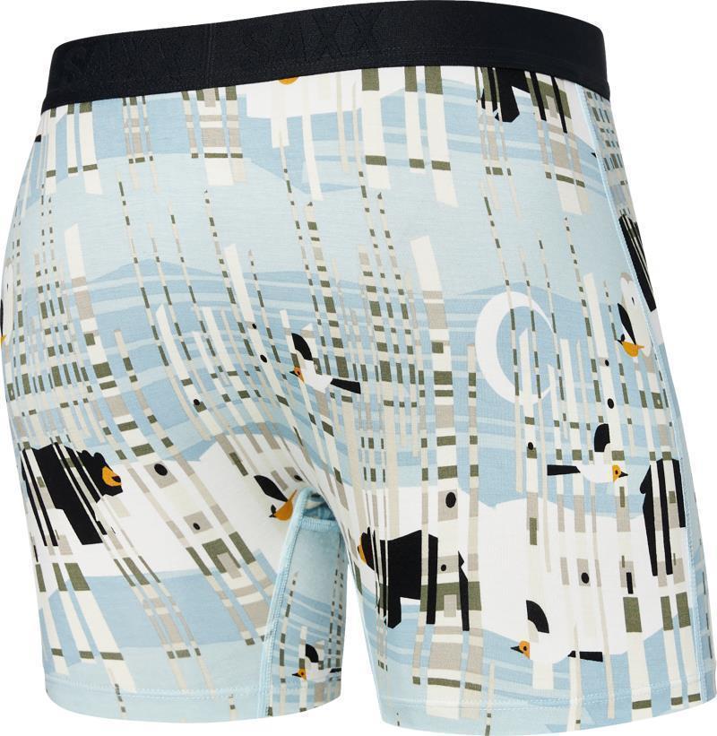Ultra Super Soft Boxer Brief Fly, 5" Inseam - Mens - Birch-Grey 2