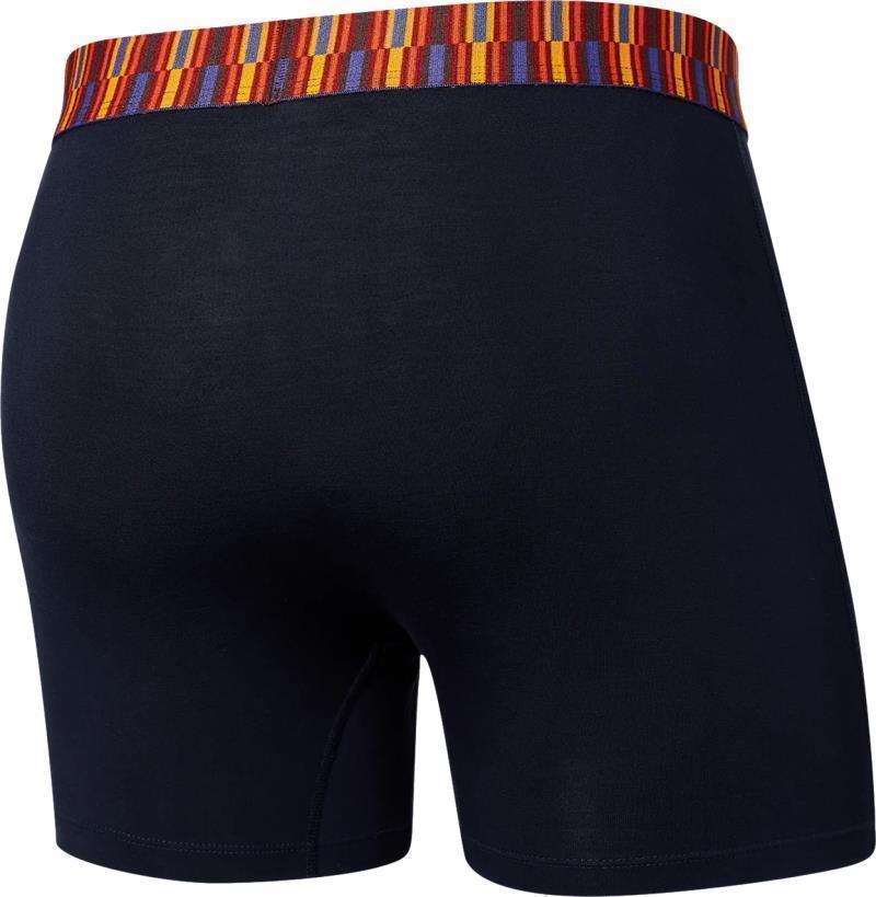Ultra Super Soft Boxer Brief Fly, 5" Inseam - Mens - Dark Ink / Geo WB 2