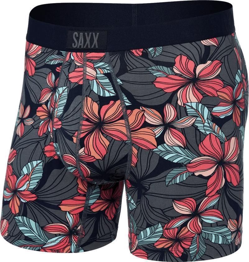 Ultra Super Soft Boxer Brief Fly, 5" Inseam - Mens - Deep Jungle-Maritime 1