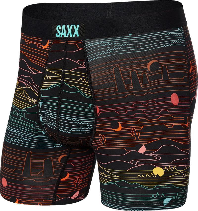 Ultra Super Soft Boxer Brief Fly, 5" Inseam - Mens - Equinox-Black 1