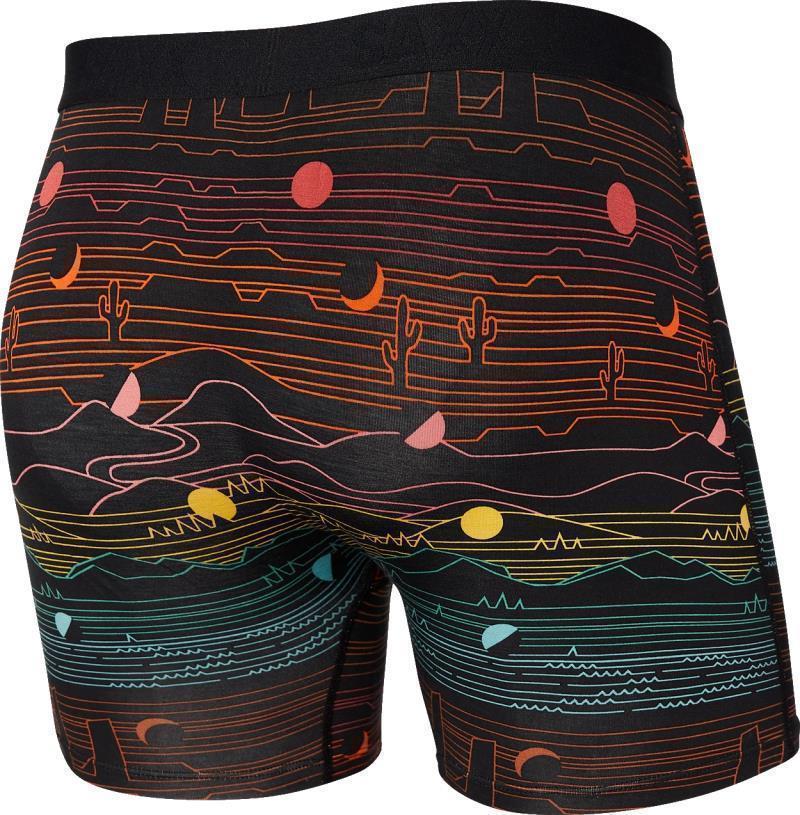 Ultra Super Soft Boxer Brief Fly, 5" Inseam - Mens - Equinox-Black 2