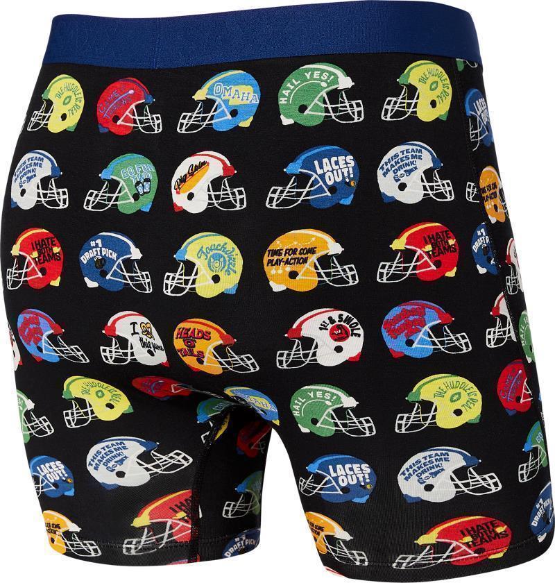 Ultra Super Soft Boxer Brief Fly, 5" Inseam - Mens - Multi The Huddle Is Real 2