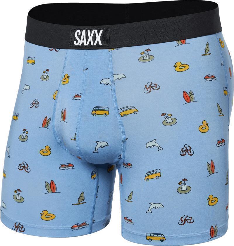 Ultra Super Soft Boxer Brief Fly, 5" Inseam - Mens - Summer Transport-Bel Air 1