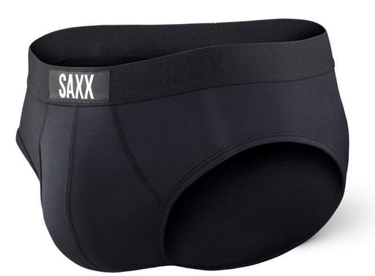 Ultra Super Soft Brief Fly - Mens - Black 1