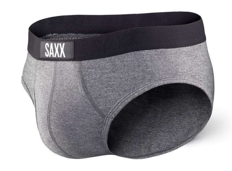 Ultra Super Soft Brief Fly - Mens - Salt & Pepper 1