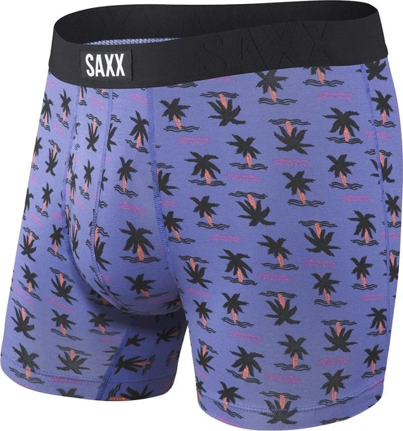Undercover Boxer Brief Fly, 5" Inseam - Mens - blue summer palm 1