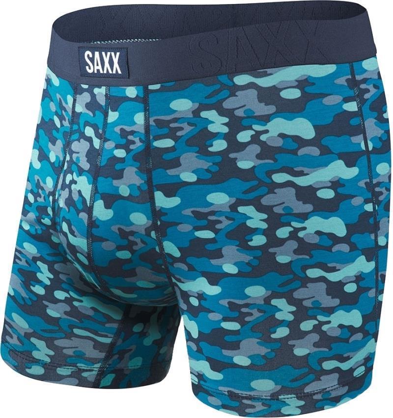 Undercover Boxer Brief Fly, 5" Inseam - Mens - blue water camo 1