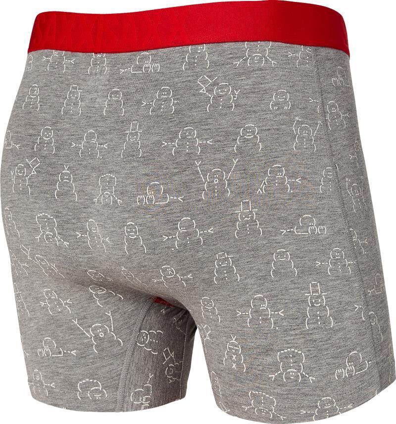 Undercover Boxer Brief Fly, 5" Inseam - Mens - grey ascii art snowmen 1