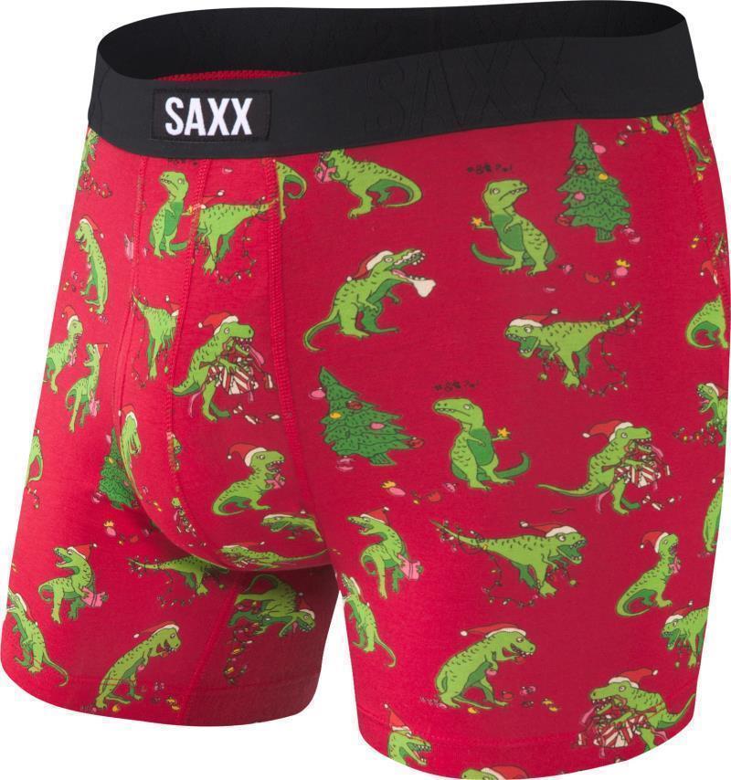 Undercover Boxer Brief Fly, 5" Inseam - Mens - red fa rawr rawr 1