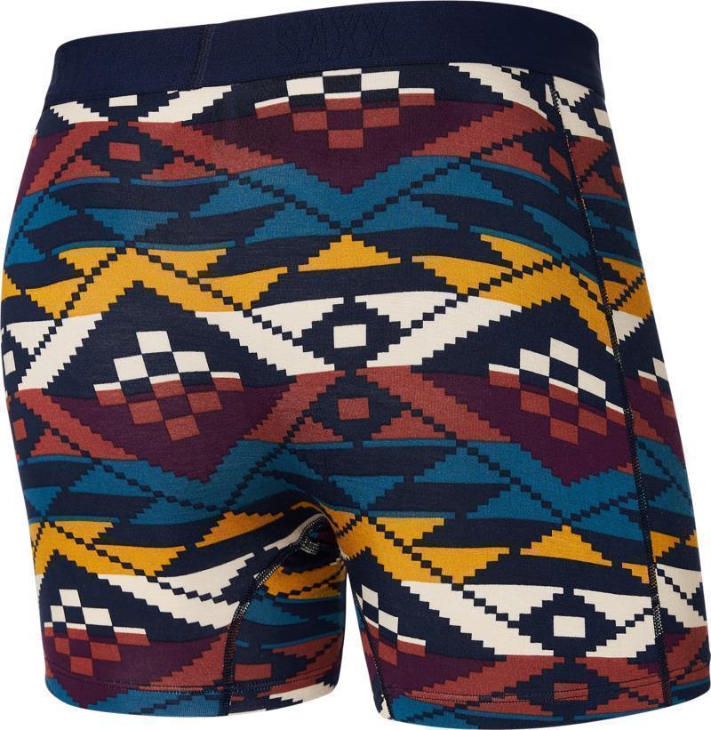 Vibe Super Soft Boxer Brief, 5" Inseam - Mens - Asher Geo-Ocean Multi 2