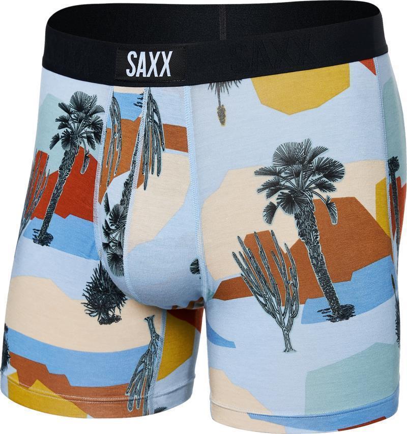 Vibe Super Soft Boxer Brief, 5" Inseam - Mens - Baja Bound-Chambray Multi 1