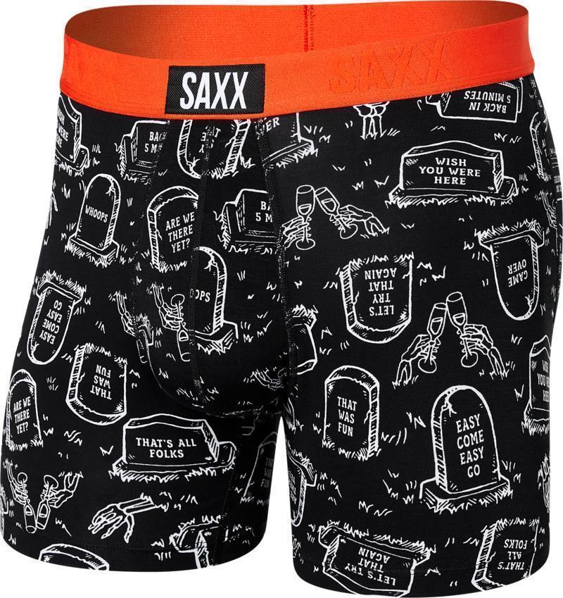 Vibe Super Soft Boxer Brief, 5" Inseam - Mens - Beyond The Grave-Black 1