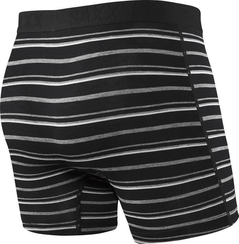 Vibe Super Soft Boxer Brief, 5" Inseam - Mens - Black Coast Stripe 2