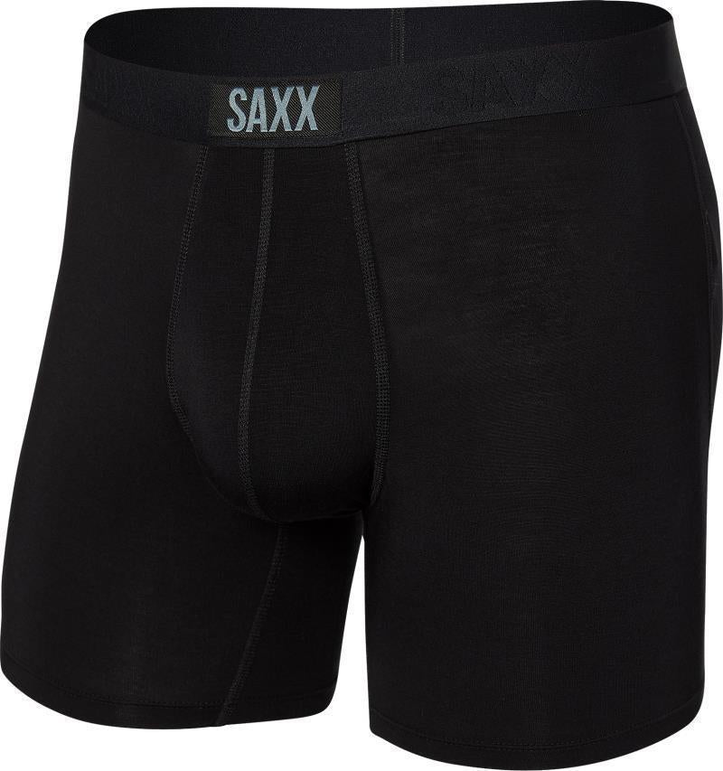 Vibe Super Soft Boxer Brief, 5" Inseam - Mens - Black / Black 1