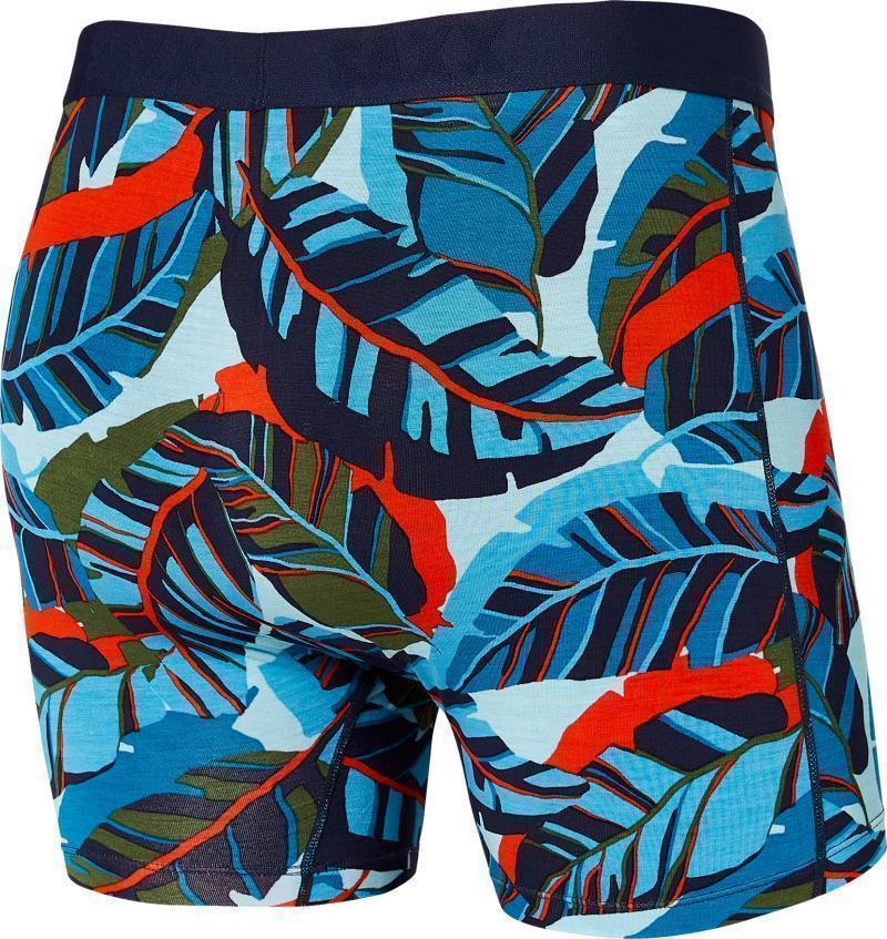 Vibe Super Soft Boxer Brief, 5" Inseam - Mens - Blue Pop Jungle 2
