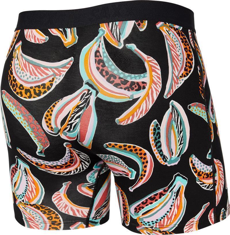 Vibe Super Soft Boxer Brief, 5" Inseam - Mens - Gone Bananas-Black 2