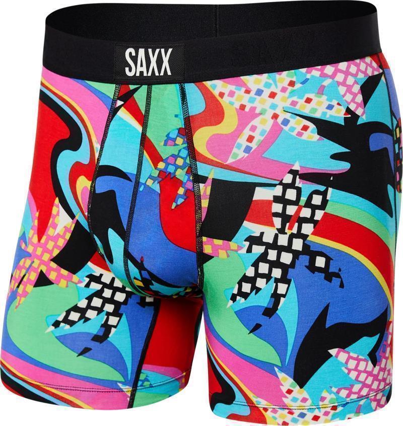 Vibe Super Soft Boxer Brief, 5" Inseam - Mens - Good Times-Multi 1