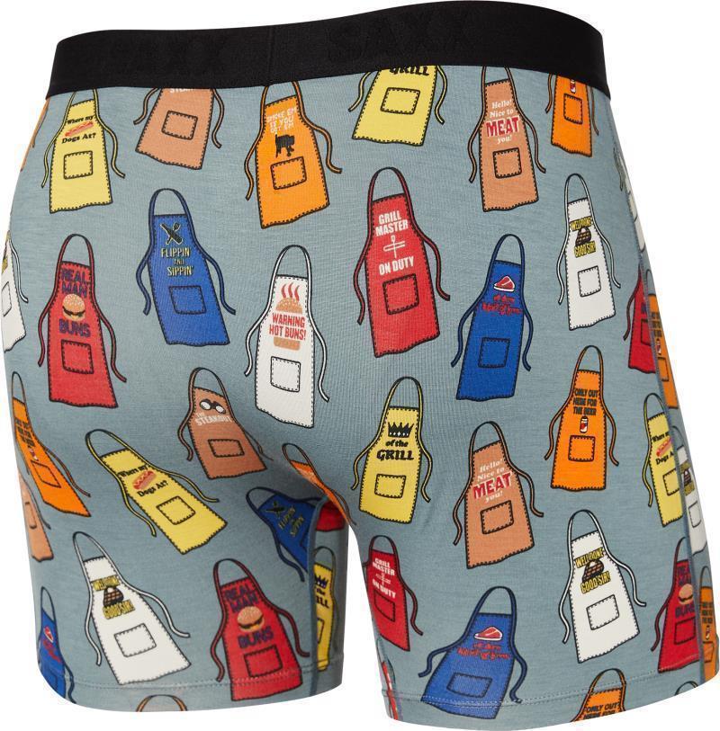 Vibe Super Soft Boxer Brief, 5" Inseam - Mens - Grillicious-Washed Green 2