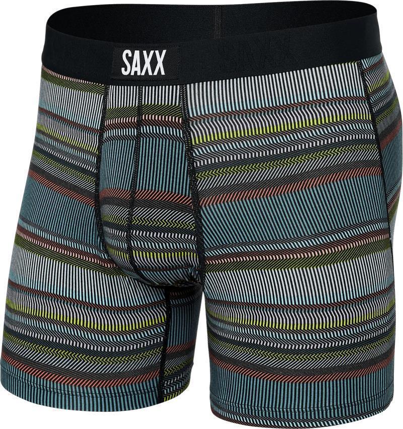 Vibe Super Soft Boxer Brief, 5" Inseam - Mens - Hyperactive Stripe-Multi 1