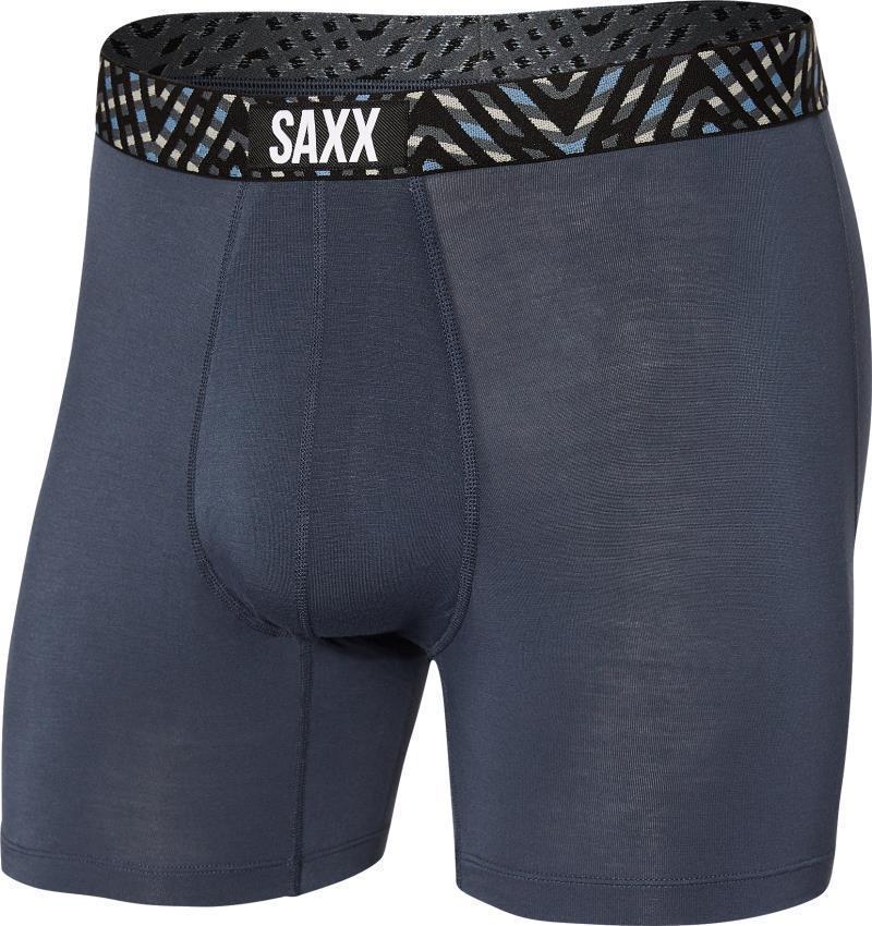 Vibe Super Soft Boxer Brief, 5" Inseam - Mens - India Ink / Amaze-Zing WB 1