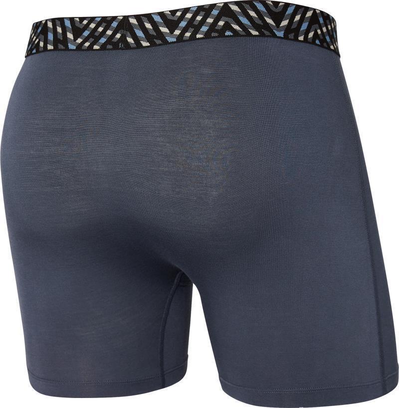 Vibe Super Soft Boxer Brief, 5" Inseam - Mens - India Ink / Amaze-Zing WB 2