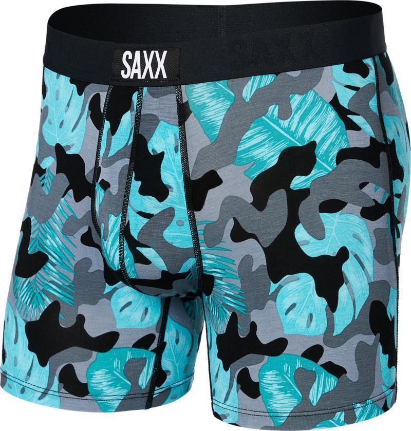Vibe Super Soft Boxer Brief, 5" Inseam - Mens - Island Camo-Black 1