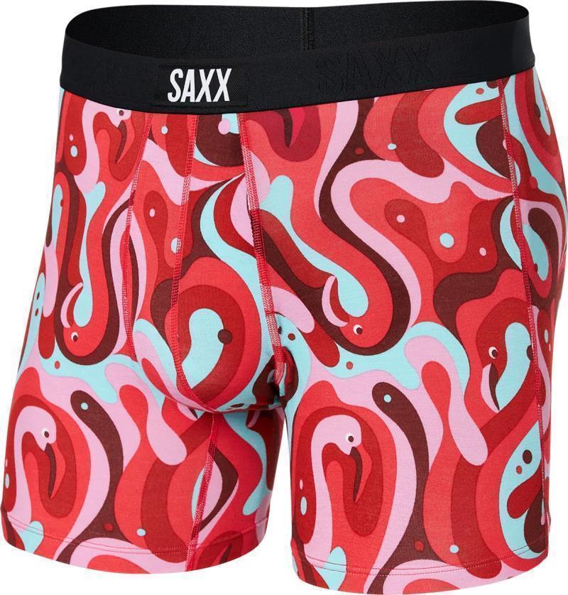 Vibe Super Soft Boxer Brief, 5" Inseam - Mens - Lava Lamp Flamingo-Multi 1