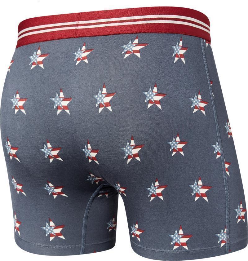 Vibe Super Soft Boxer Brief, 5" Inseam - Mens - Liberty Star-Deep Navy 2