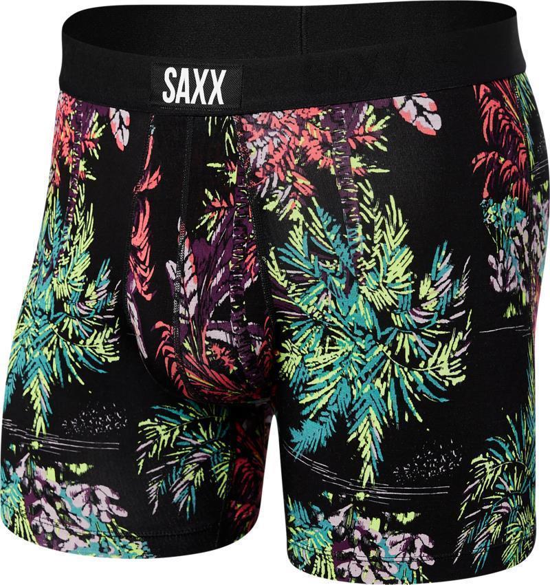 Vibe Super Soft Boxer Brief, 5" Inseam - Mens - Midnight Tropics-Multi 1
