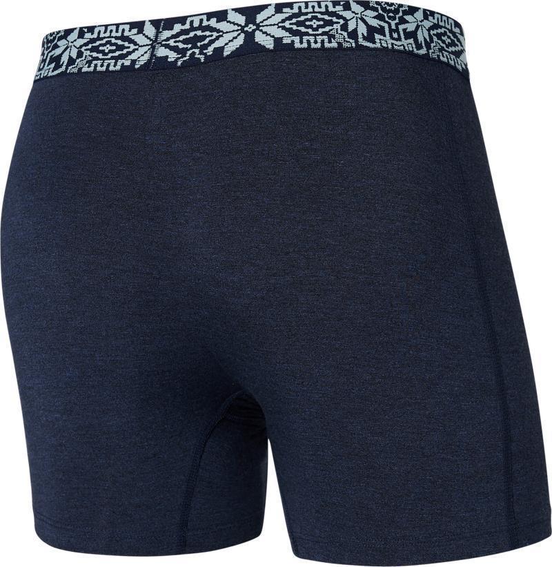 Vibe Super Soft Boxer Brief, 5" Inseam - Mens - Navy Heather / Holiday WB 2