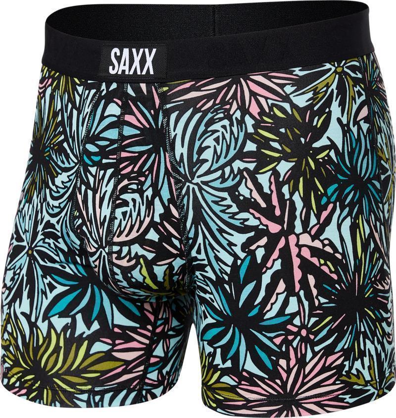 Vibe Super Soft Boxer Brief, 5" Inseam - Mens - Palm Springs-Light Aqua 1