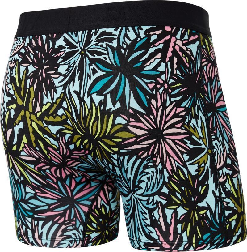 Vibe Super Soft Boxer Brief, 5" Inseam - Mens - Palm Springs-Light Aqua 2