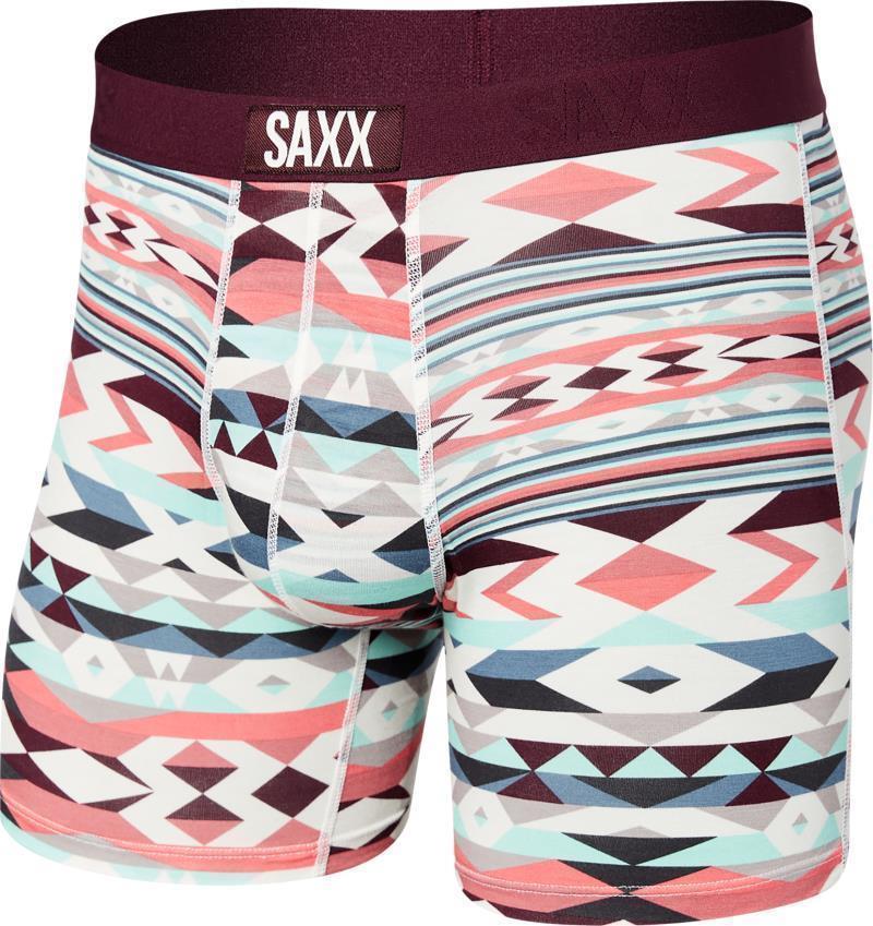 Vibe Super Soft Boxer Brief, 5" Inseam - Mens - Park Lodge Geo-Multi 1
