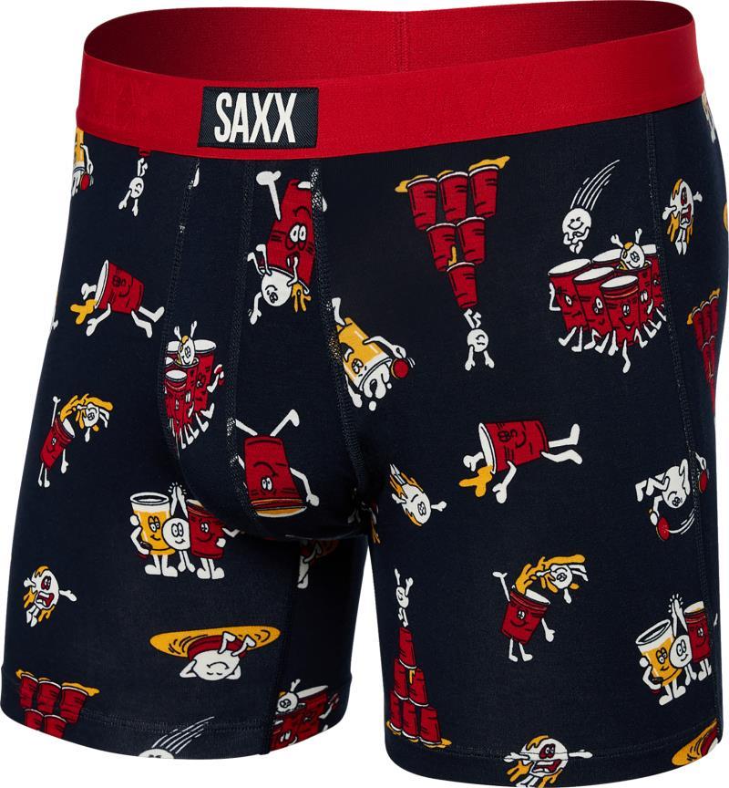 Vibe Super Soft Boxer Brief, 5" Inseam - Mens - Party Foul-Dark Ink 1
