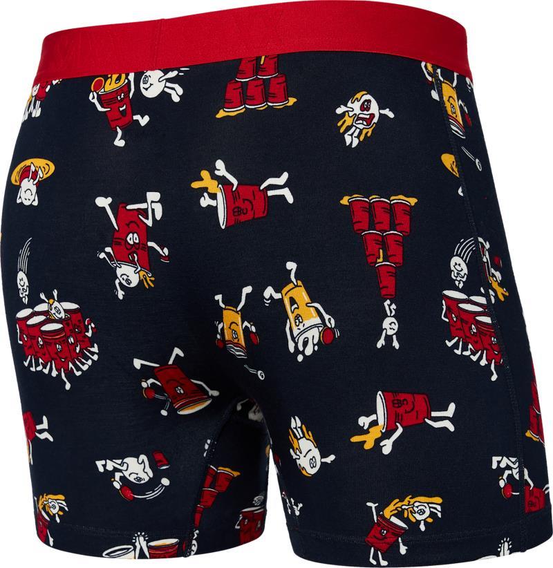 Vibe Super Soft Boxer Brief, 5" Inseam - Mens - Party Foul-Dark Ink 2