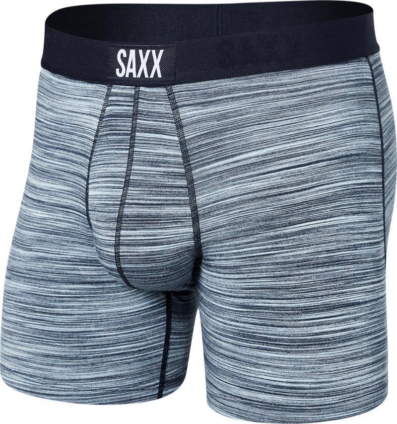 Vibe Super Soft Boxer Brief, 5" Inseam - Mens - Spacedye Heather-Blue 1