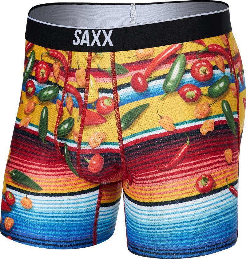 Volt Breathable Mesh Boxer Brief, 5" Inseam - Mens - Hey Hot Stuff-Multi 1