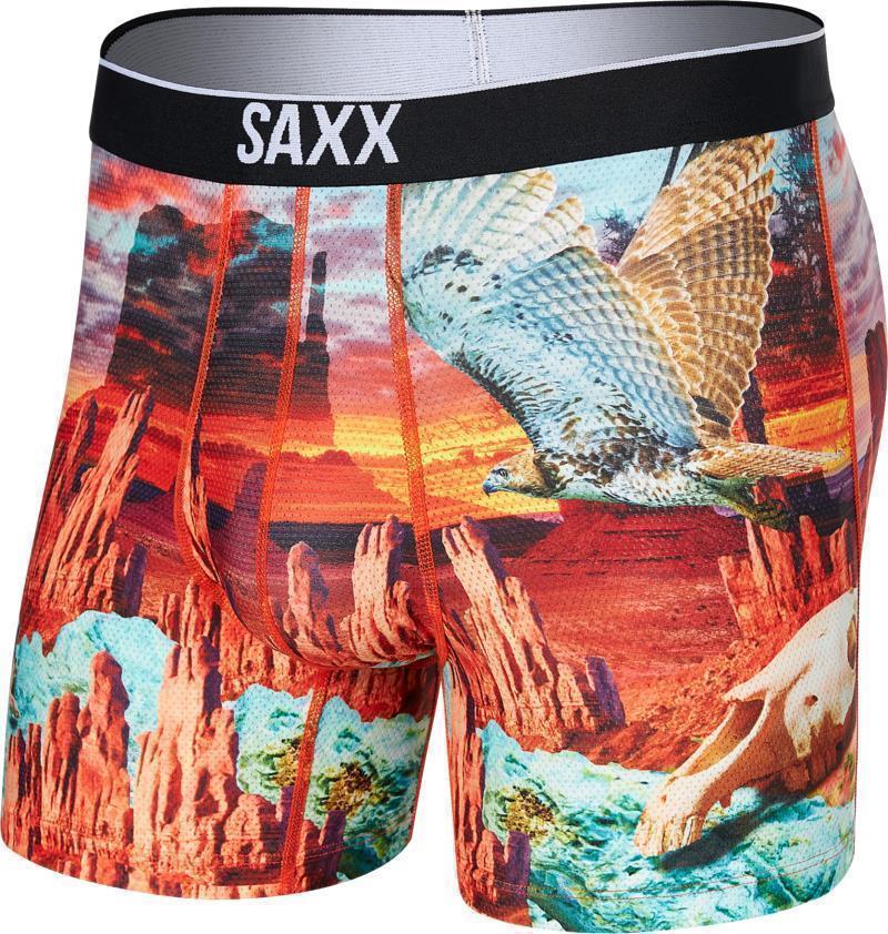 Volt Breathable Mesh Boxer Brief, 5" Inseam - Mens - Monument Valley-Multi 1