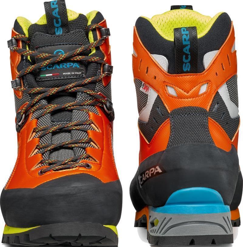 Charmoz HD - Mens - Shark / Orange 4
