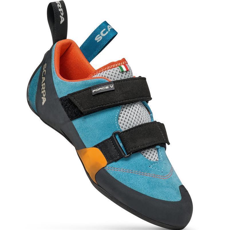 Force V - Womens - Ice Fall / Mandarin Red 3