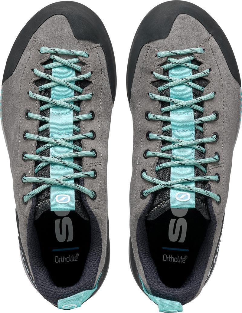 Gecko - Womens - Mid Grey / Aqua 6