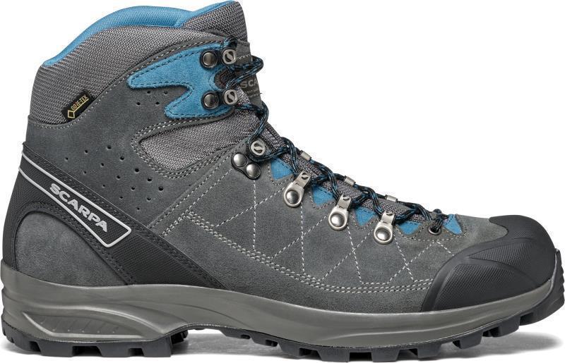 Kailash Trek GTX - Mens - Shark Grey / Lake Blue 2