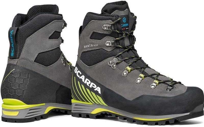 Manta Tech GTX - Mens - shark / lime 1