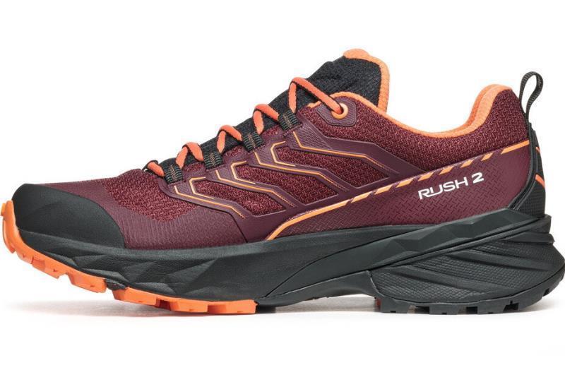 Rush 2 GTX - Womens - Burgundy / Dusty Orange 3