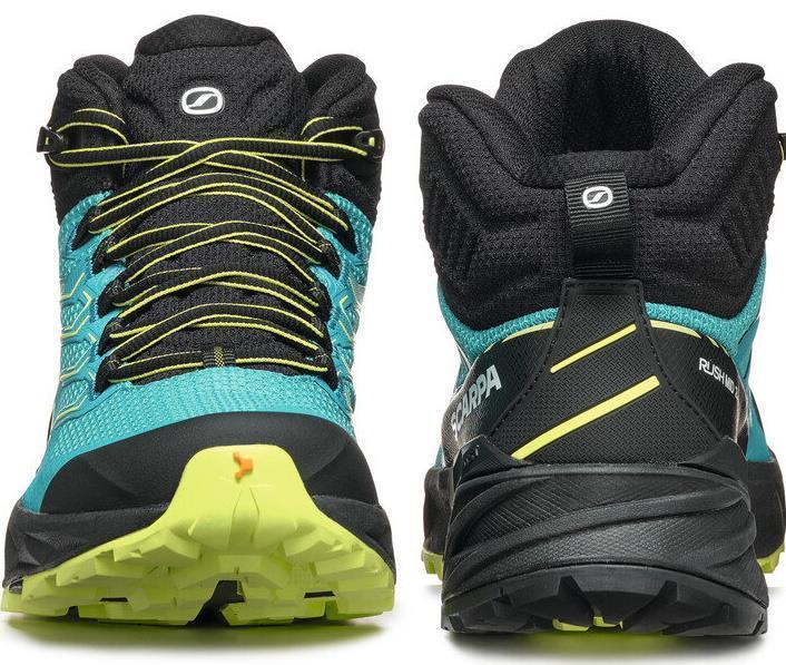 Rush 2 Mid GTX - Womens - Baltic Blue / Sunny Lime 5
