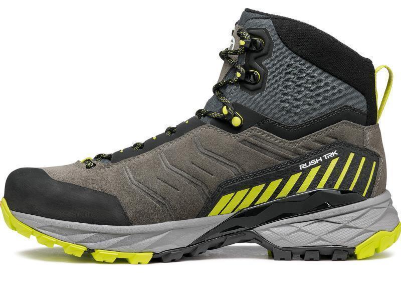 Rush Trek GTX - Mens - Titanium / Lime 3