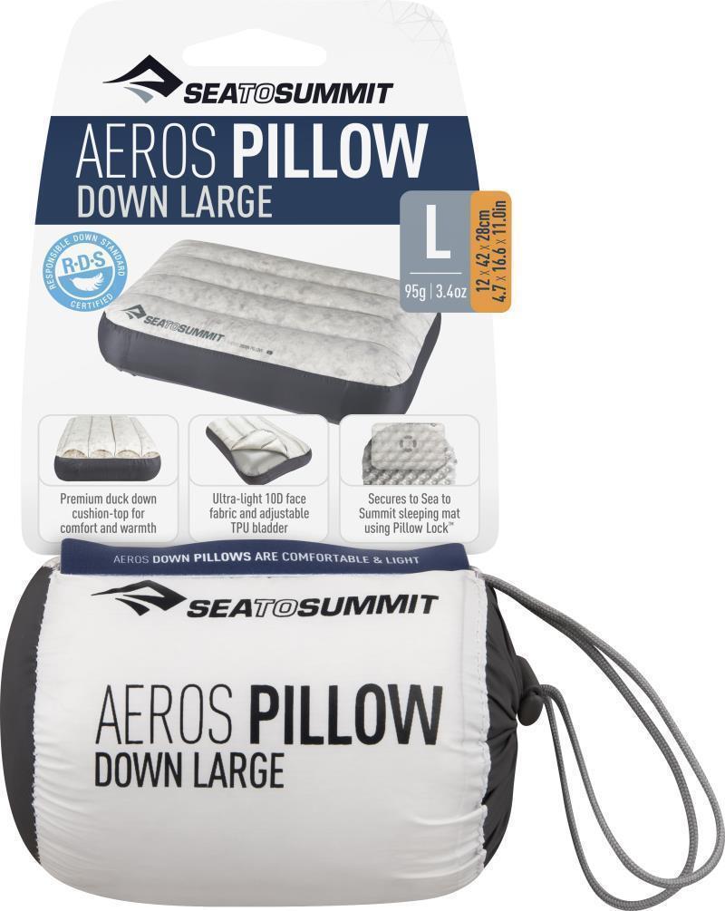 Aeros Down Pillow - Large - Grey 6
