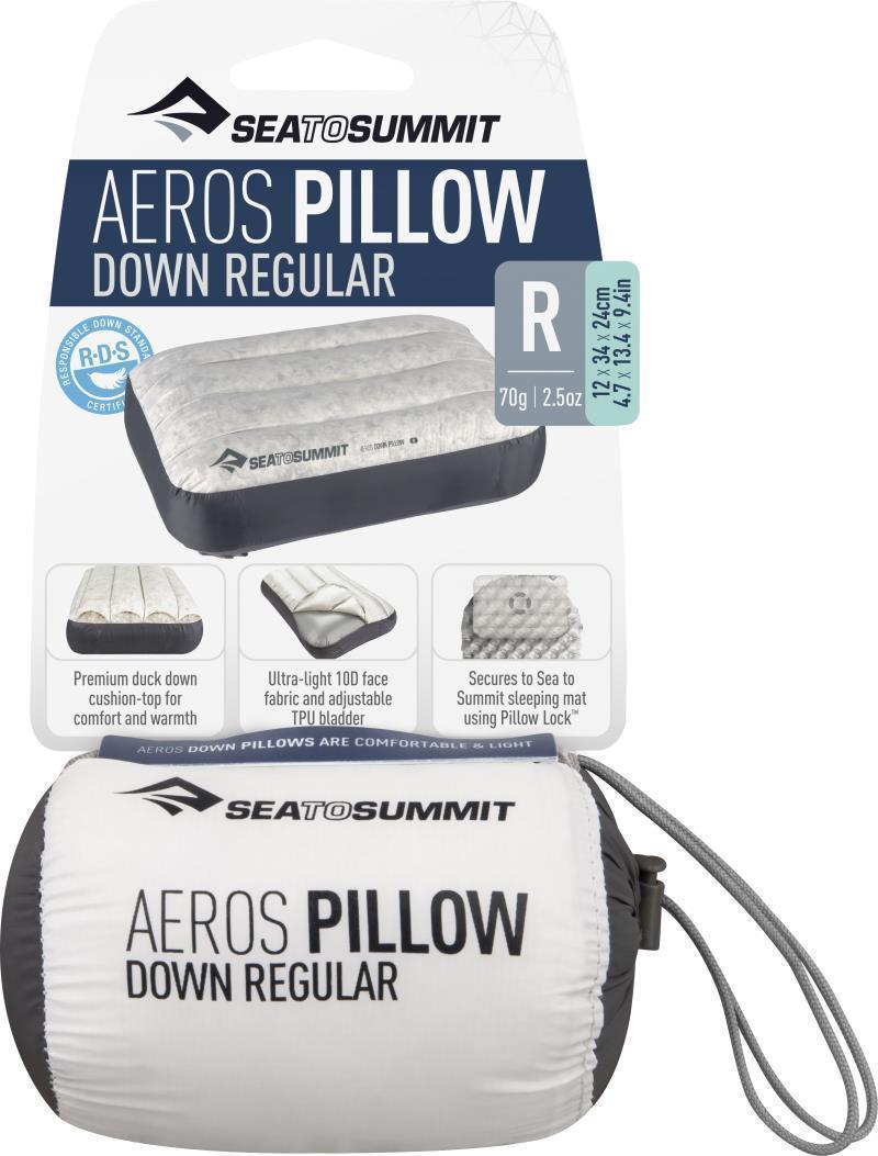 Aeros Down Pillow - Regular - Grey 6