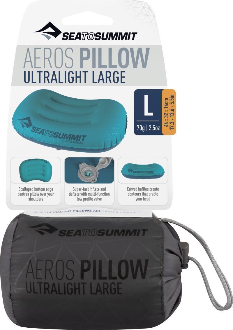 Aeros Pillow Ultra Light - Large - Grey 7
